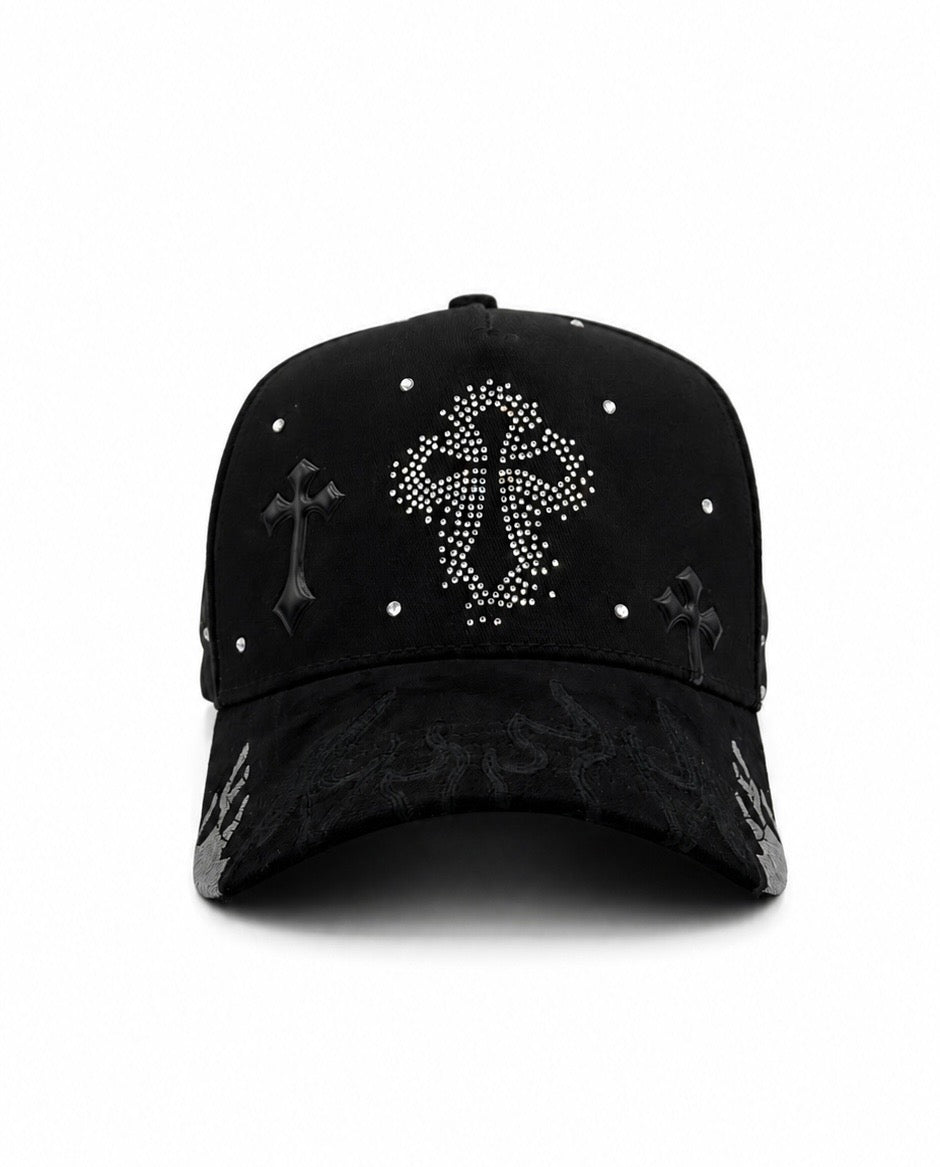 RIMVU RHINESTONE CROSS