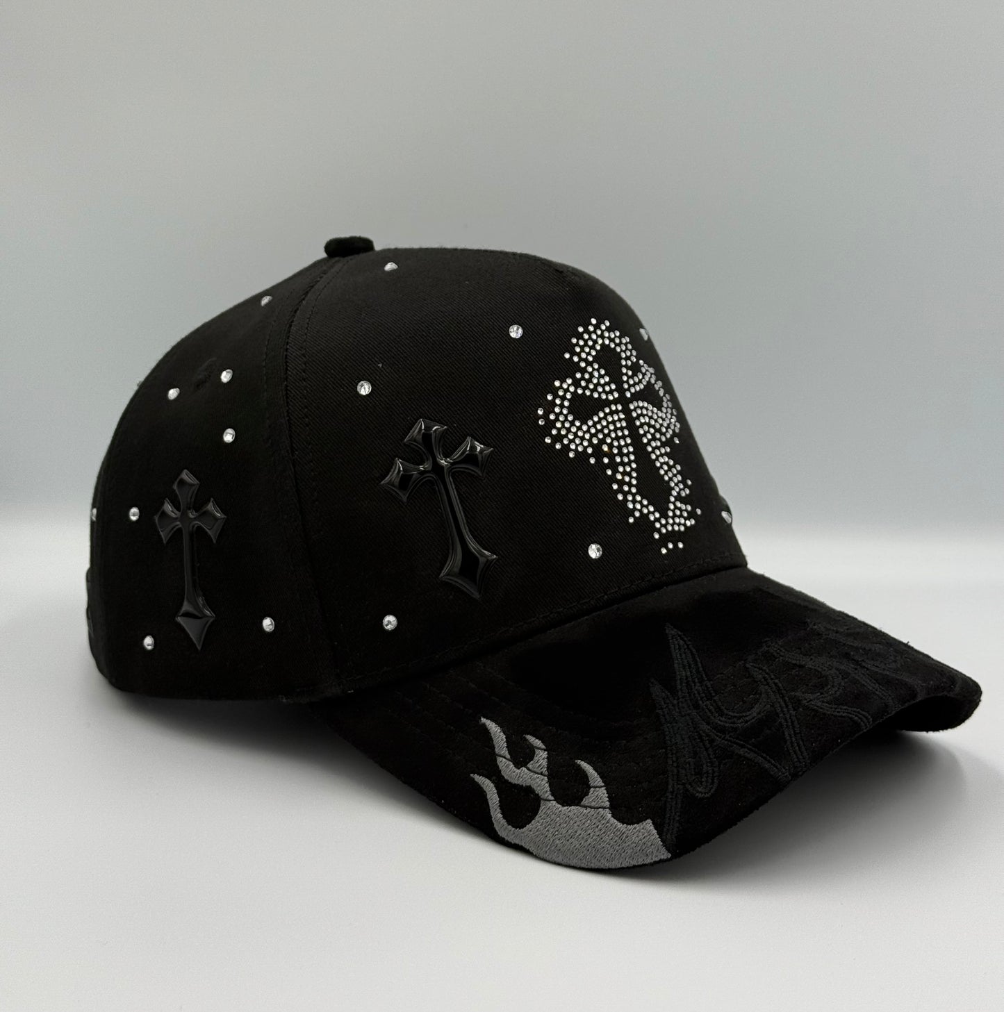 RIMVU RHINESTONE CROSS