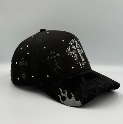RIMVU RHINESTONE CROSS