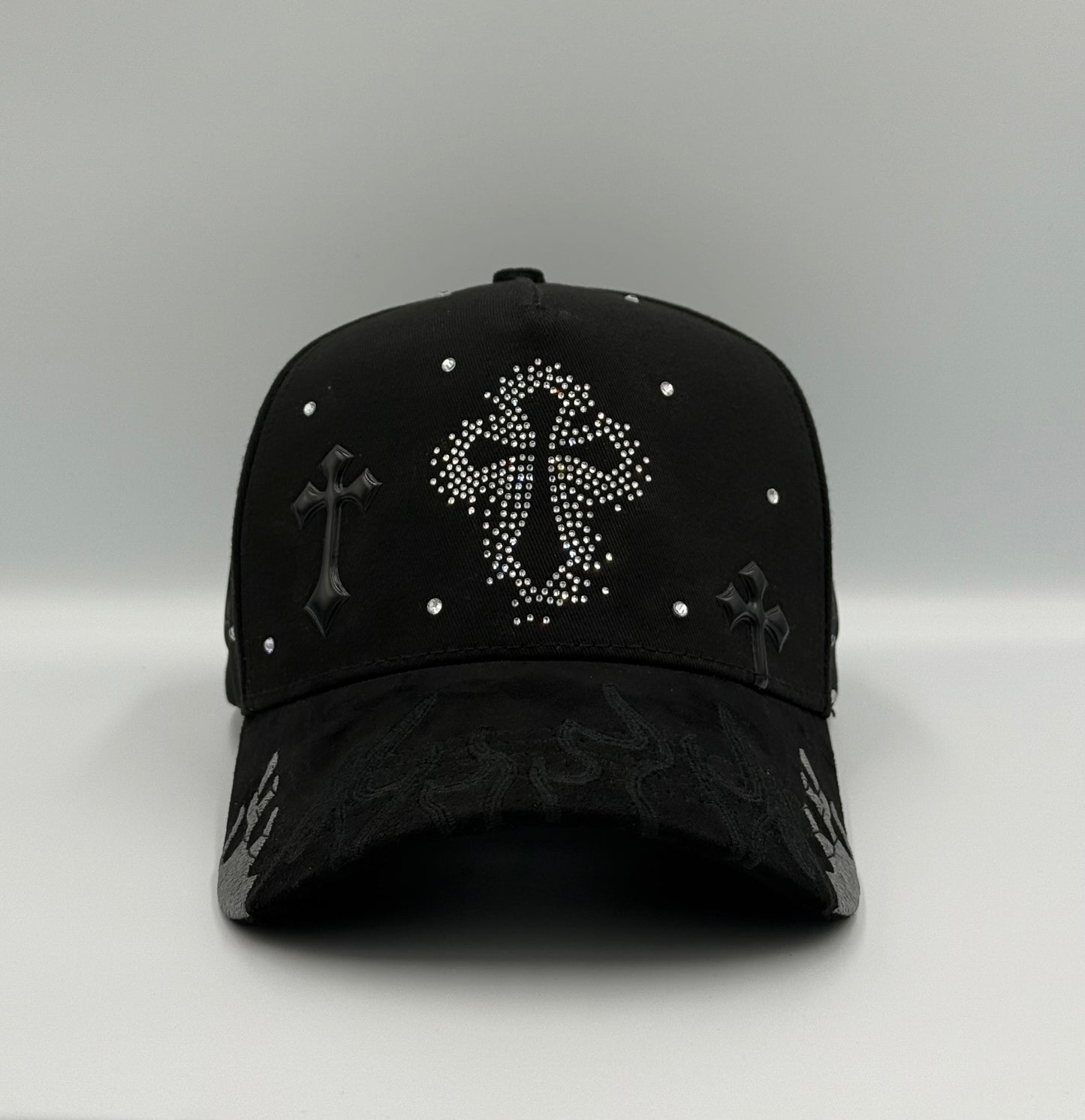 RIMVU RHINESTONE CROSS